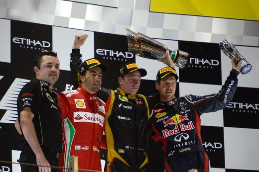 Abu Dhabi - podium