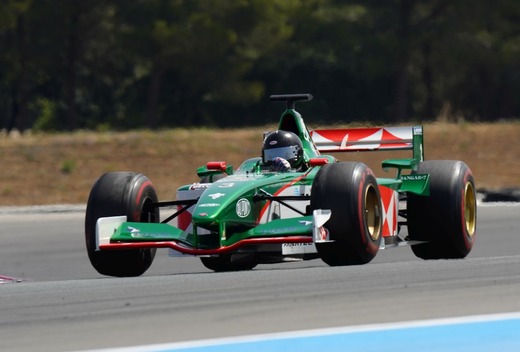 Frenchman Didier Sirgue in his Jaguar R2 - Credit Hugues Laroche