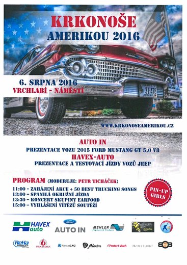 Krkonoše Amerikou