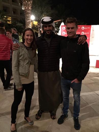 Radka Vodičková s princem a přítelem.jpg