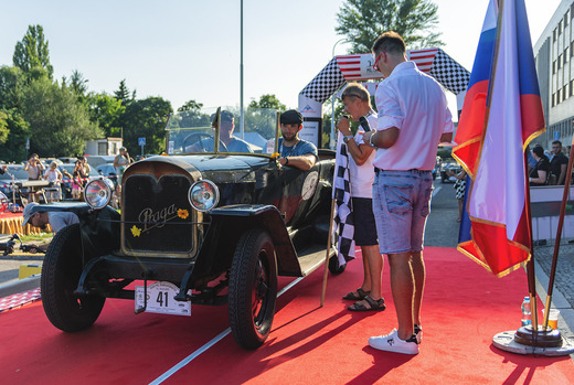 vítězná posádka Pavel Procházka Václav Procházka  PRAGA A