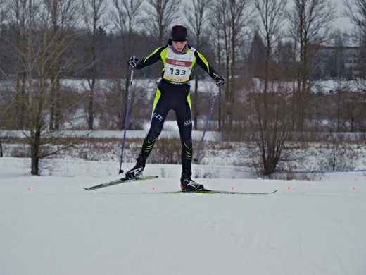 zimní triatlon