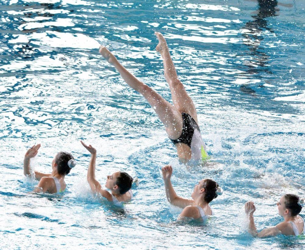 synchronizované plavání