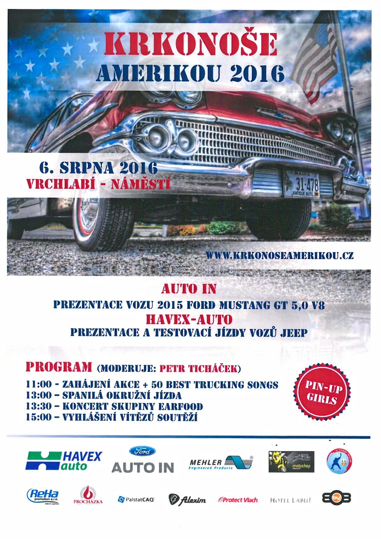 Krkonoše Amerikou